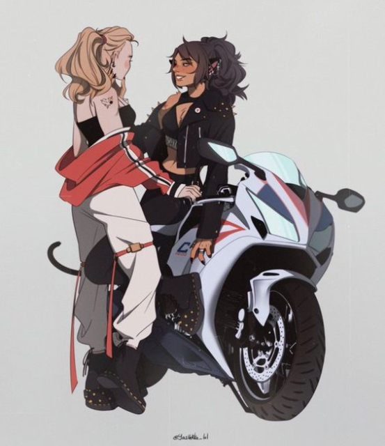 Catra and Adora being doing gay thing