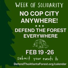 Flyer for week of action, Feb 19th - 26th.