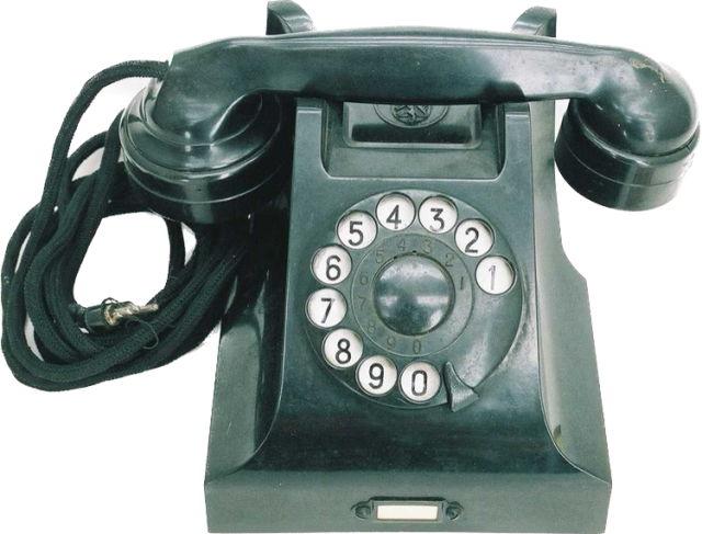 Bakelite phone from 1932