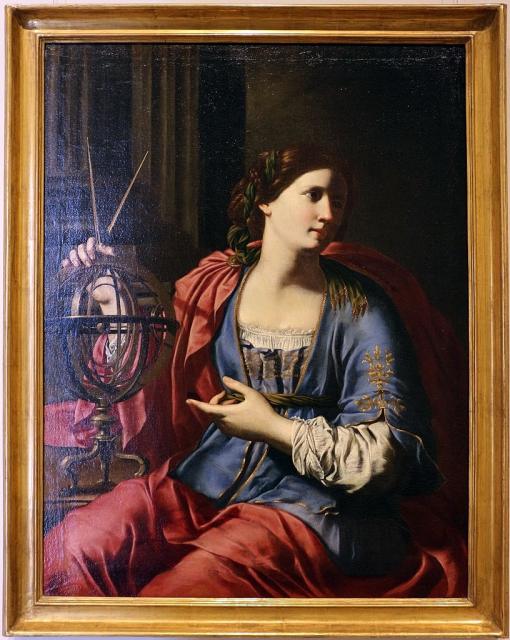 "Urania o l'Astonomia" by Giacinto Gimignani. (1852)

Giacinto Gimignani, Sailko CC BY 3.0, via Wikimedia Commons.