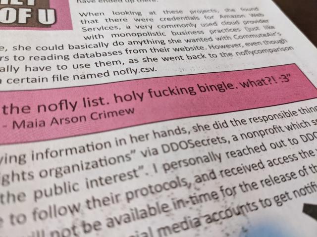 The same article, but focused on "holy fucking bingle. what?! :3"