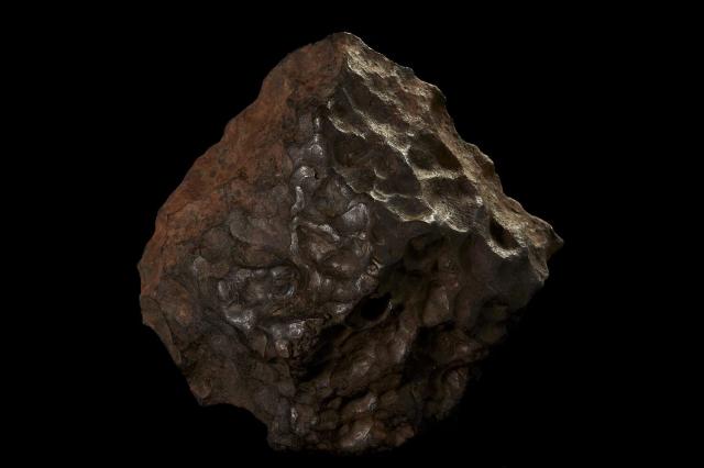 A piece of the Henbury Iron Meteorite, found in central Australia.

Photographer: Rodney Start. Copyright Museums Victoria / CC BY (Licensed as Attribution 4.0 International)